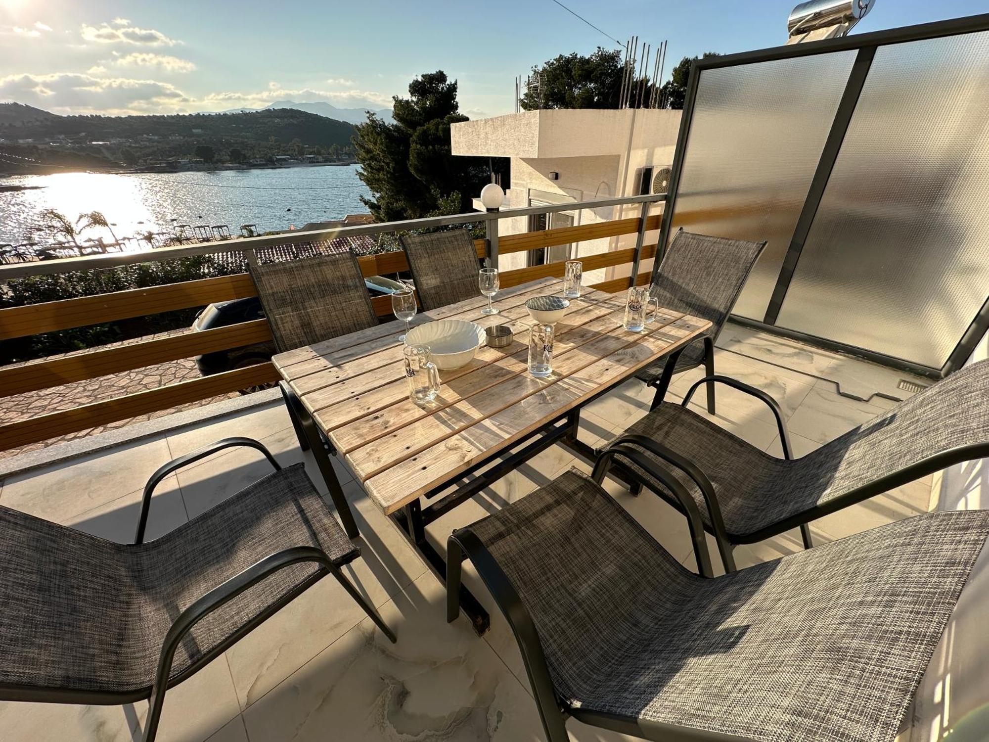 Ion Sea View Daire Ksamil Dış mekan fotoğraf