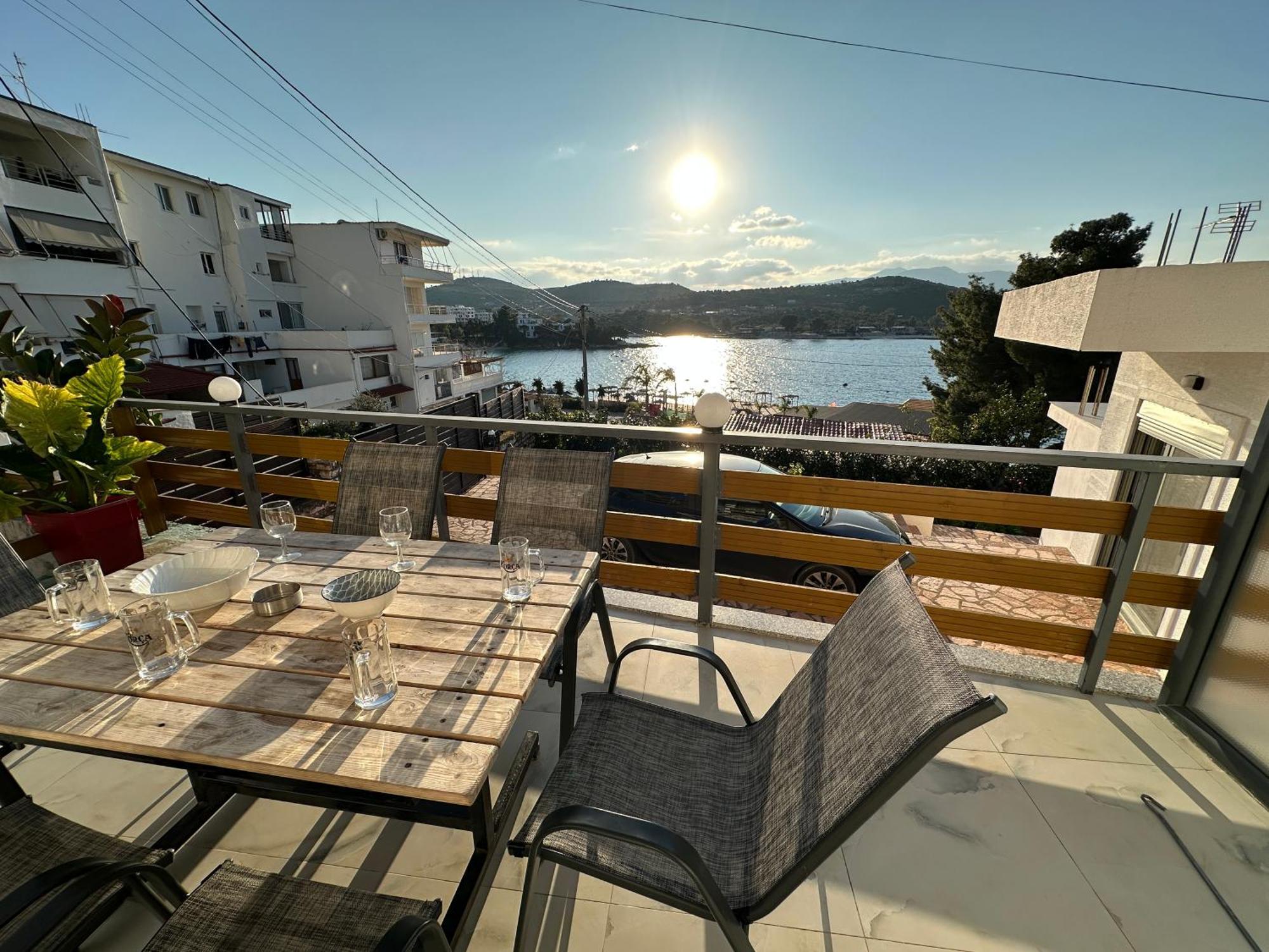 Ion Sea View Daire Ksamil Dış mekan fotoğraf