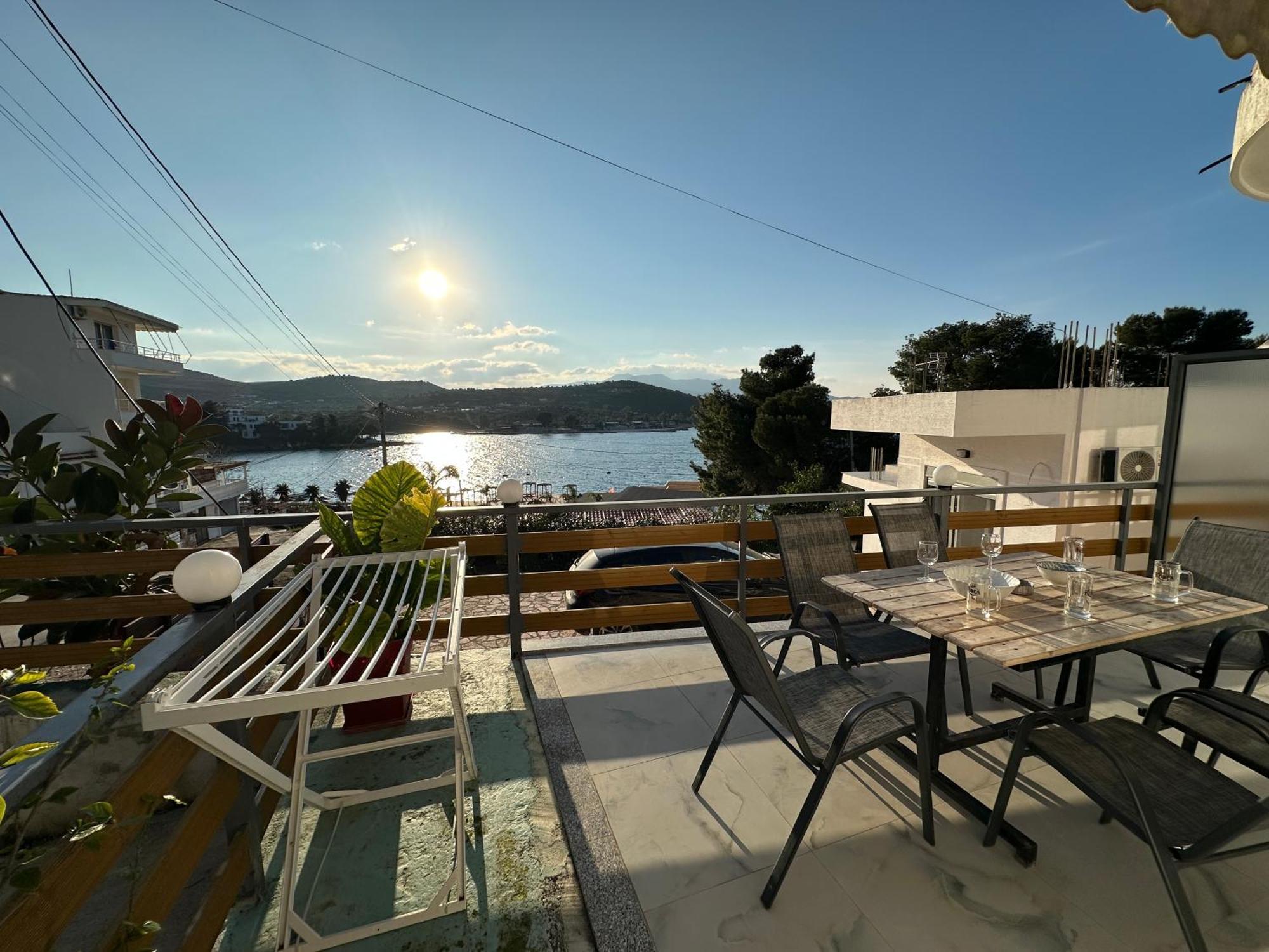 Ion Sea View Daire Ksamil Dış mekan fotoğraf